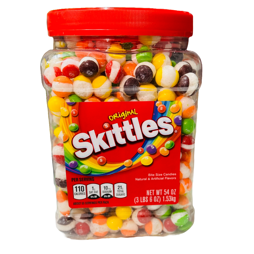 Freeze Dried Candy Skittles 54 oz Crunchy Crunch ( yumfusion )