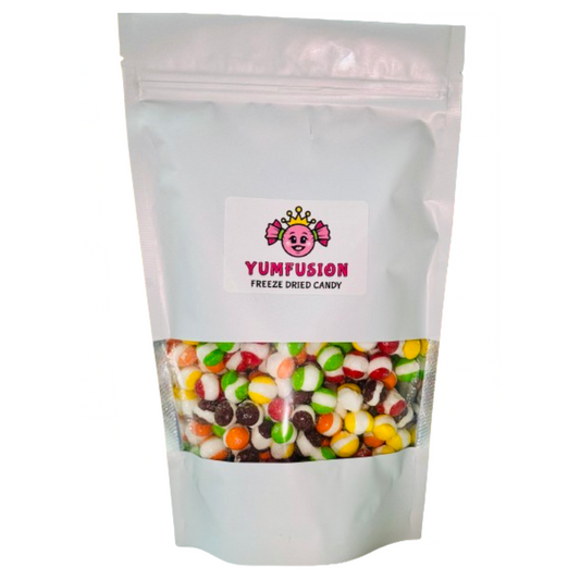 YumFusion Freeze Dried Candy Skittles, 17 oz Crunchy Crunch Pack